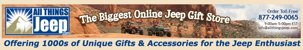 www.allthingsjeep.com - A Jeep Gifts & Accessories Superstore