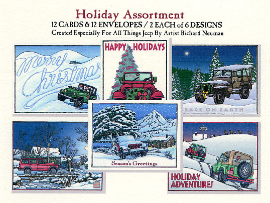 Jeep christmass cards