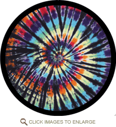 Jeep Fog Light Covers-Tie Dye Style