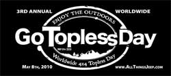 Go Topless Day Bumper Sticker