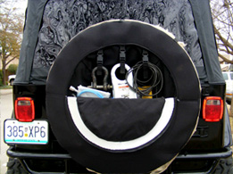 an off road tire cover with a secret an off road tire cover with a secret