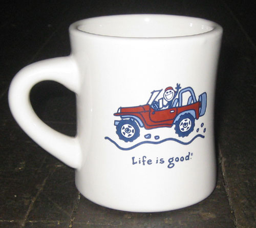 Red Jeep on White Mug resized 600